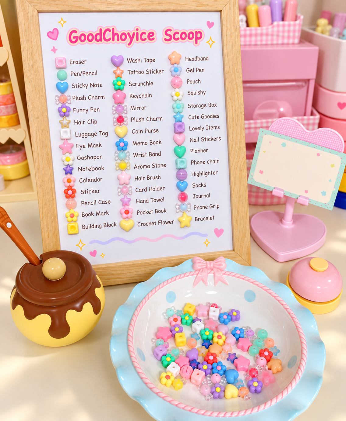 GoodChoyice Lucky Scoop (Custom Character & Color, Note Your Choice)