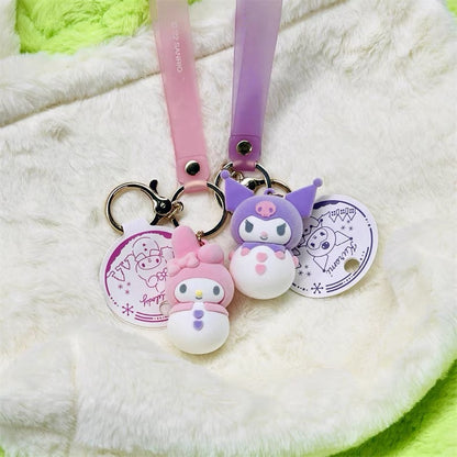 Sanrio Snowman Keychain