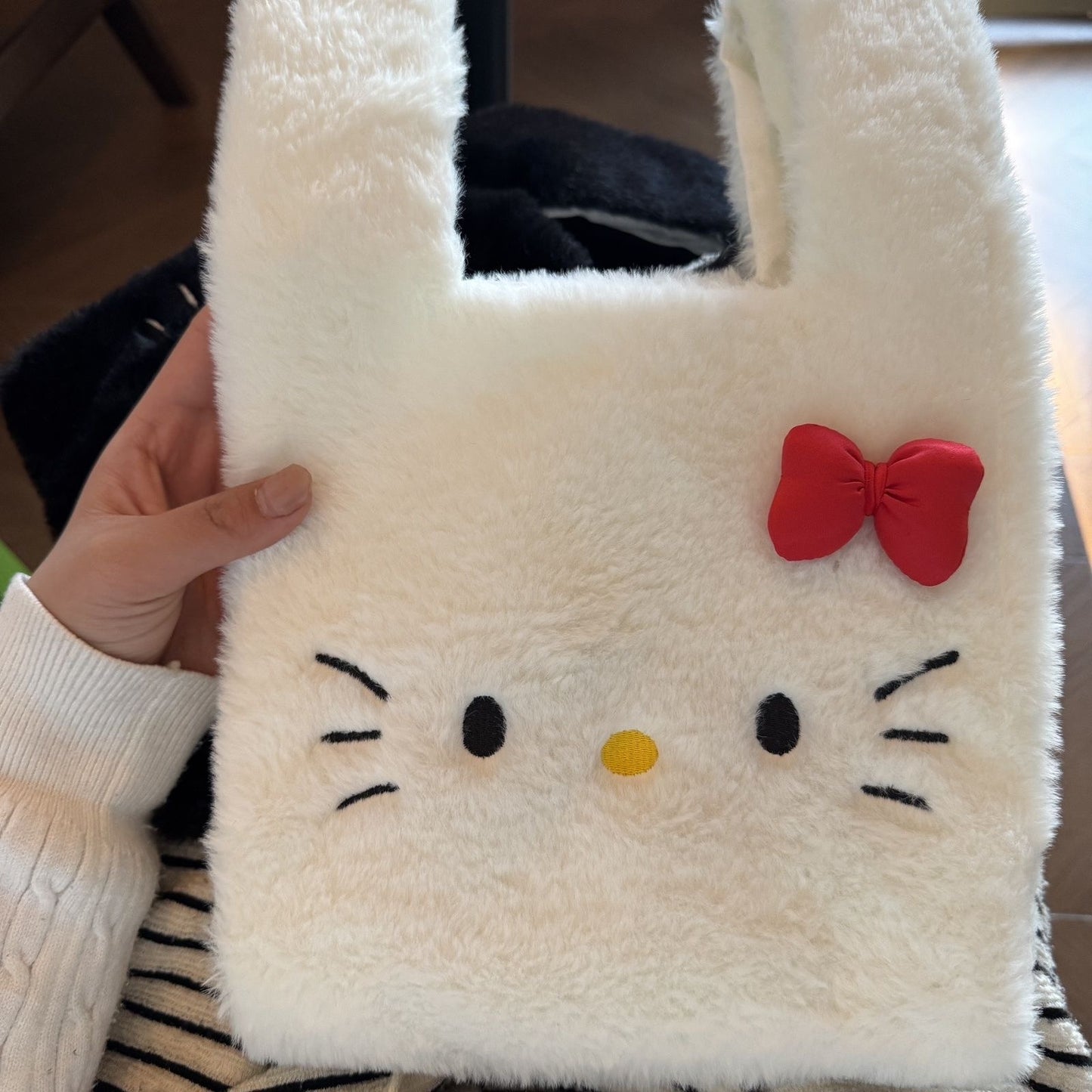 HelloKitty Face Fuzzy Bag