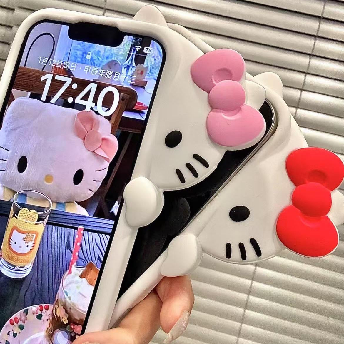 Hello Kitty Hide-and-Seek Paradise Silicone Phone Case