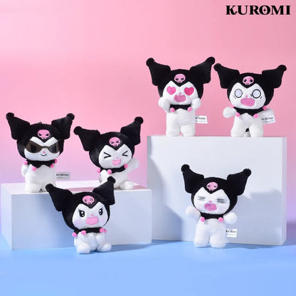 Kuromi Funny Face Plush Charm Blind Box