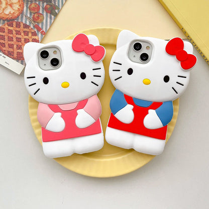 HelloKitty Kawaii Silicone Phone Case