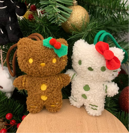 HelloKitty Gingerbread Plushie Keychain