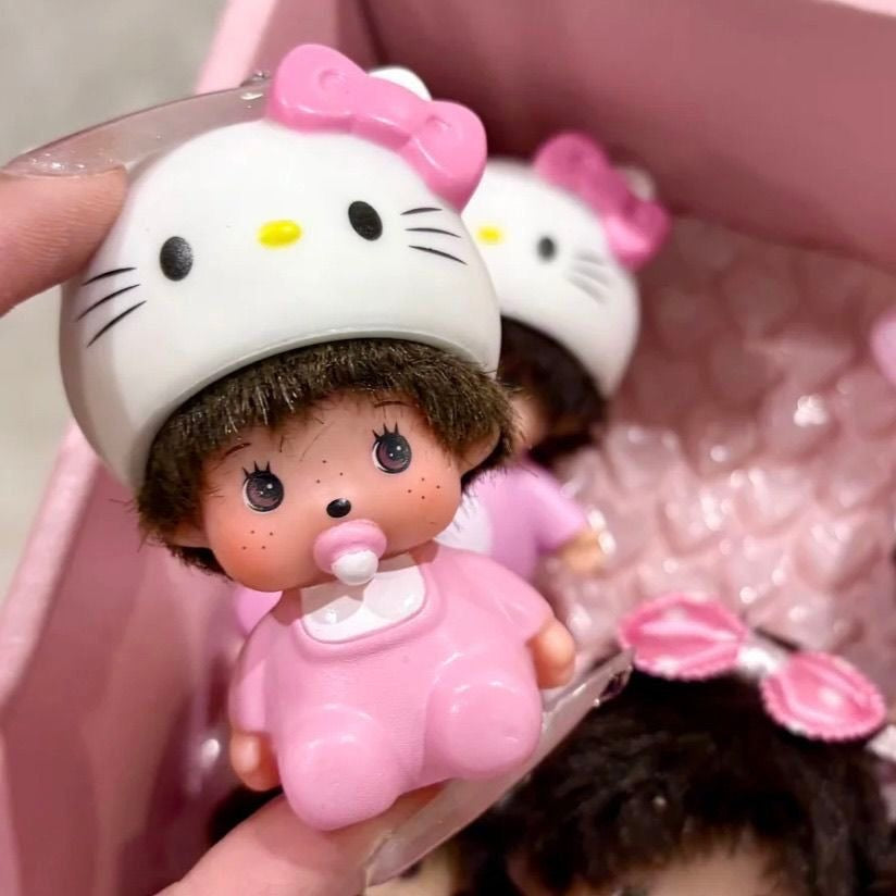 Monchichc Sweet Collectible Keychain Figure