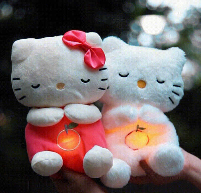 Breathing Hello Kitty Snuggle Plush