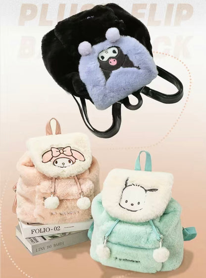 Sanrio Fluffy Backpack