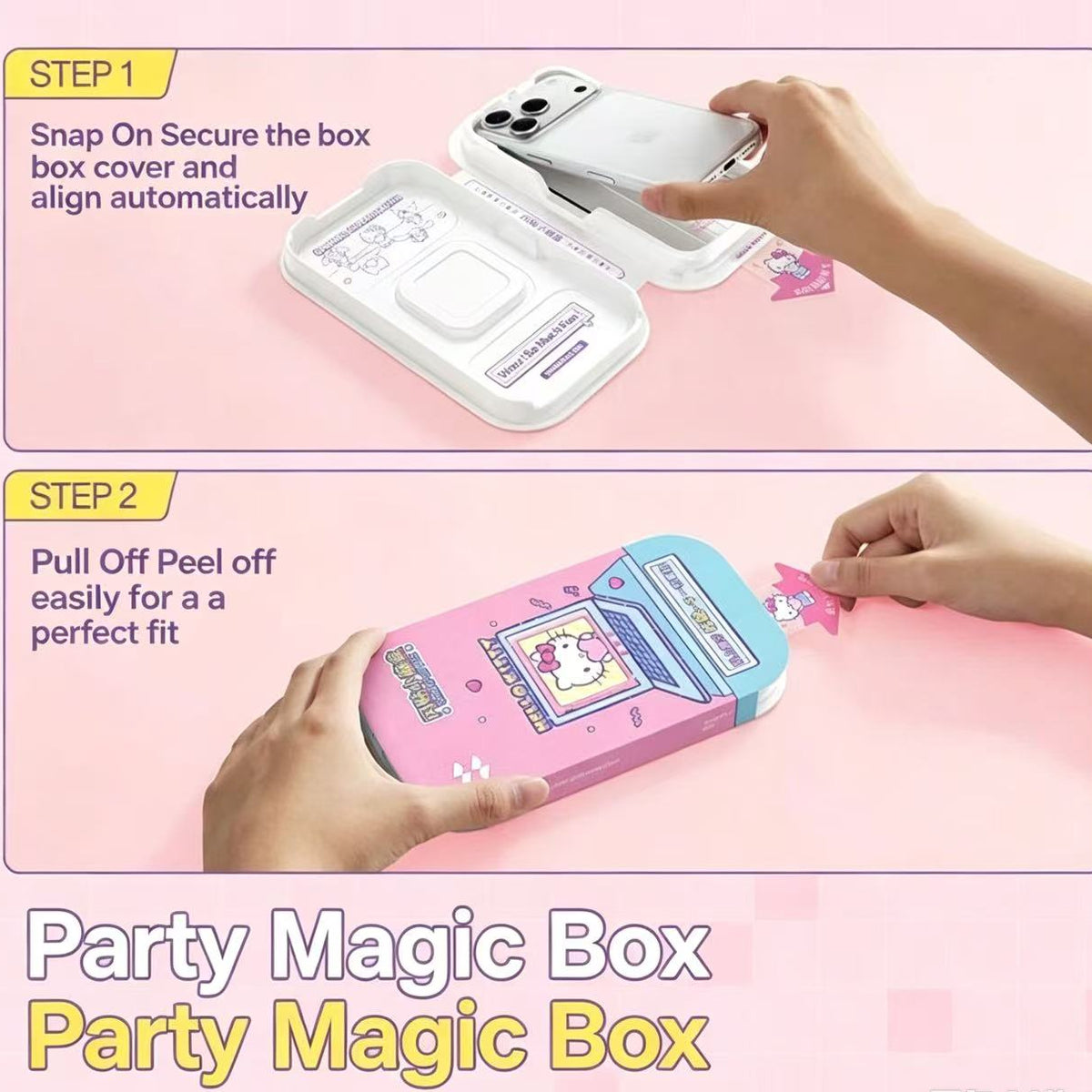 Sanrio Invisible Print Screen Protector | Sleep‑Screen Cartoon Pattern