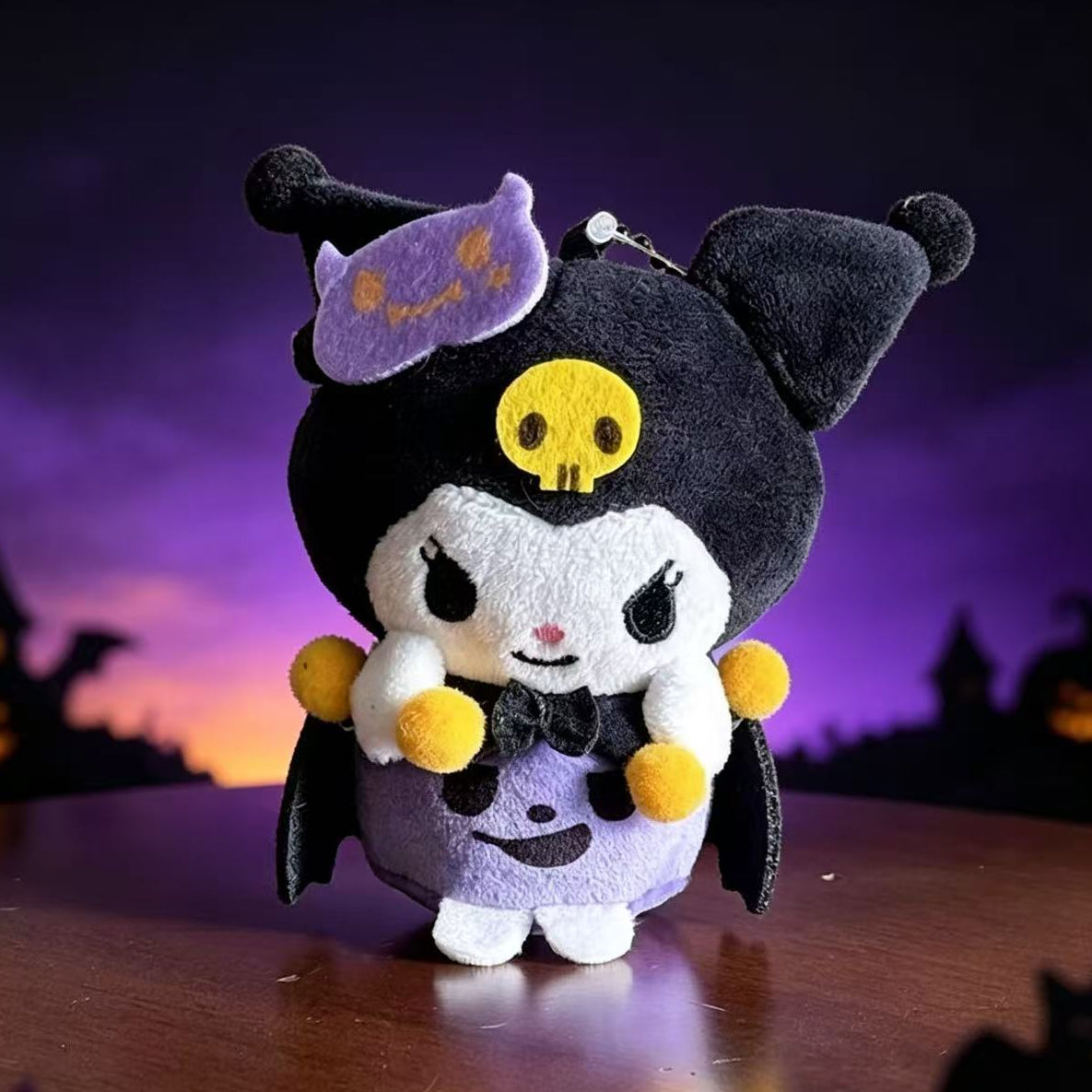 Kawayii Halloween Plush Keychain