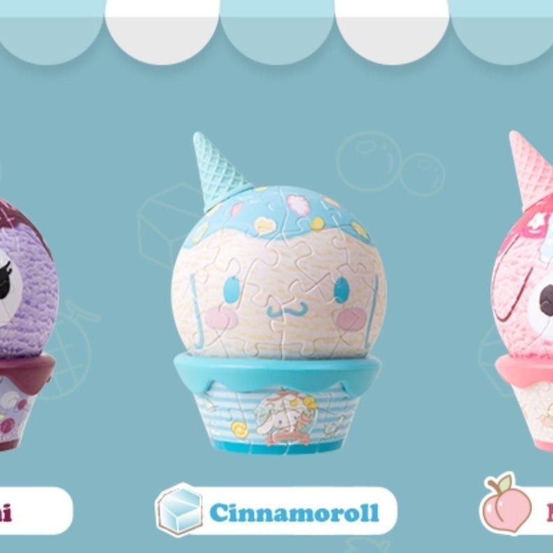 Sanrio Character Sweet Ice Cream Puzzle Blindbox