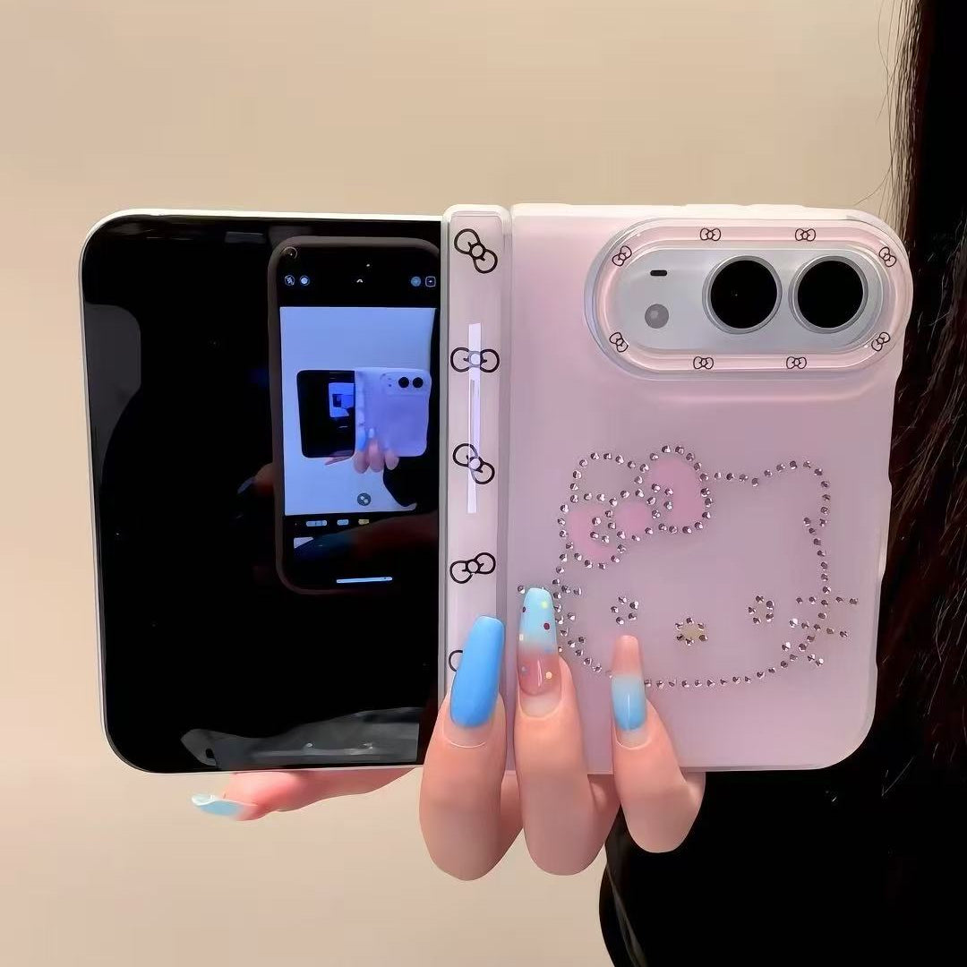 Rhinestone Hello Kitty Case for iPhone 18 Duo