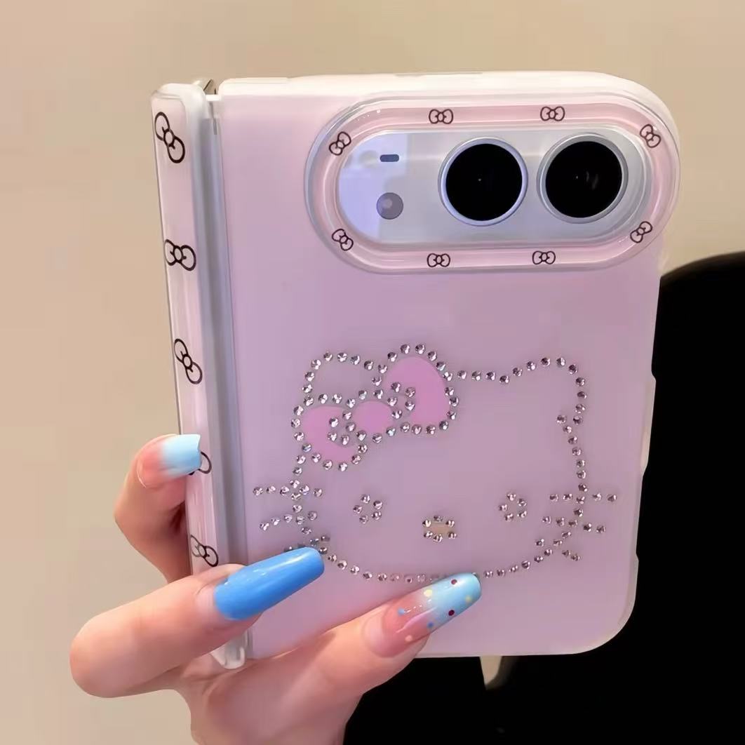 Rhinestone Hello Kitty Case for iPhone 18 Duo