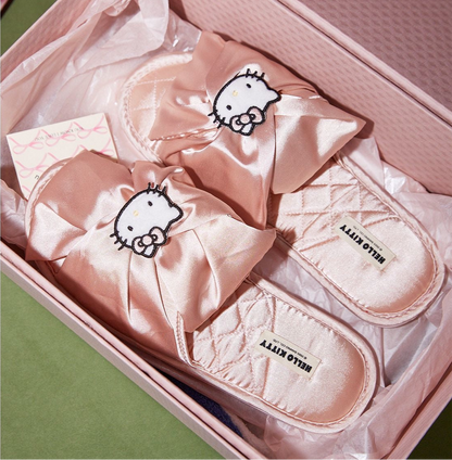 Hello Kitty Satin Slippers of Grace