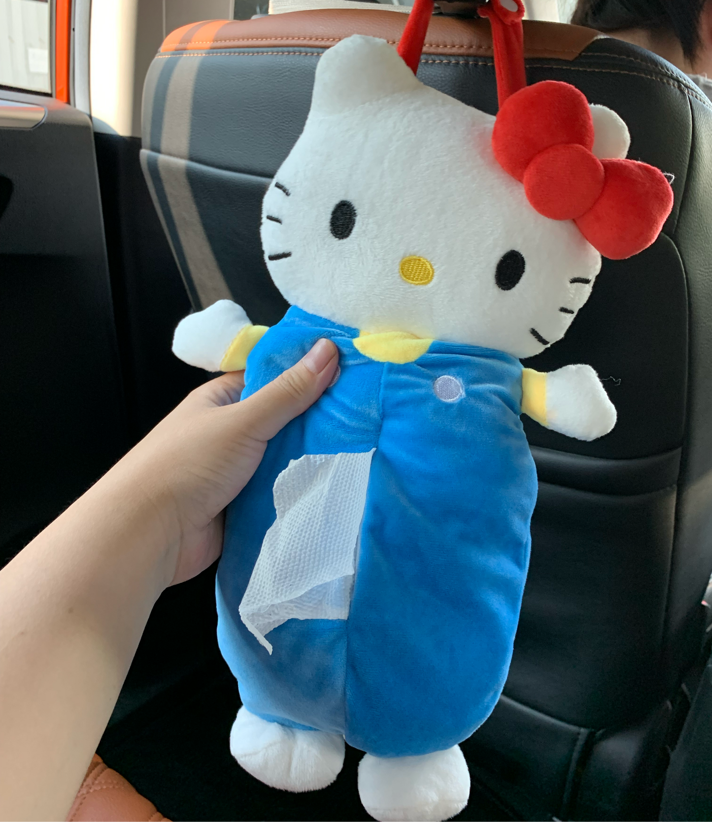 Hello Kitty Plush Tissue Holder