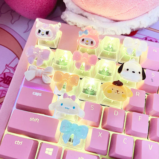 Sanrio Clear Keycap