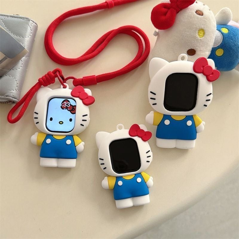 Hello kitty Shape Silicone Apple Watch Case for iWatch Series