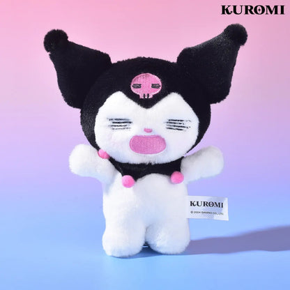 Kuromi Funny Face Plush Charm Blind Box