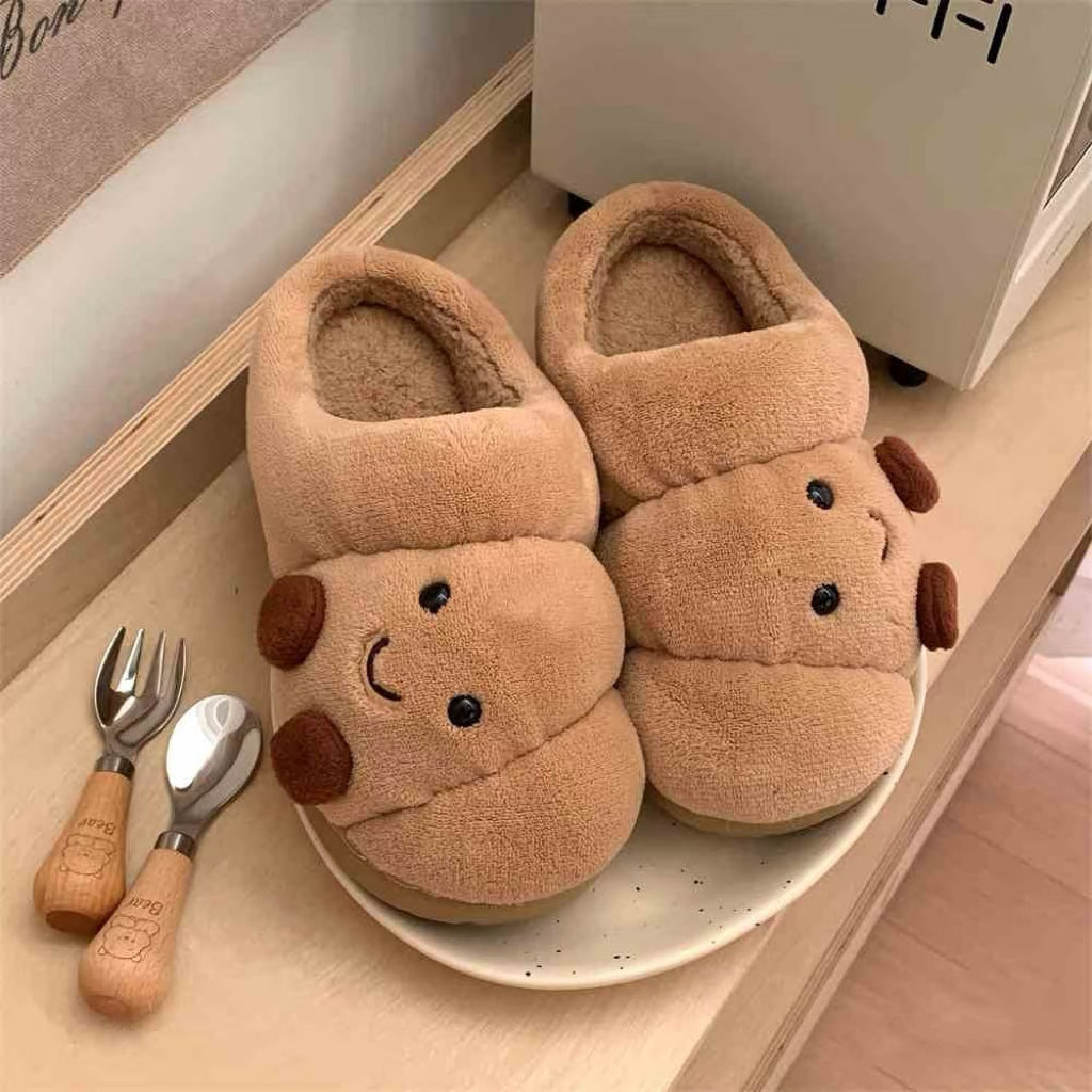 Croissant Cozies Buttery Soft Slippers