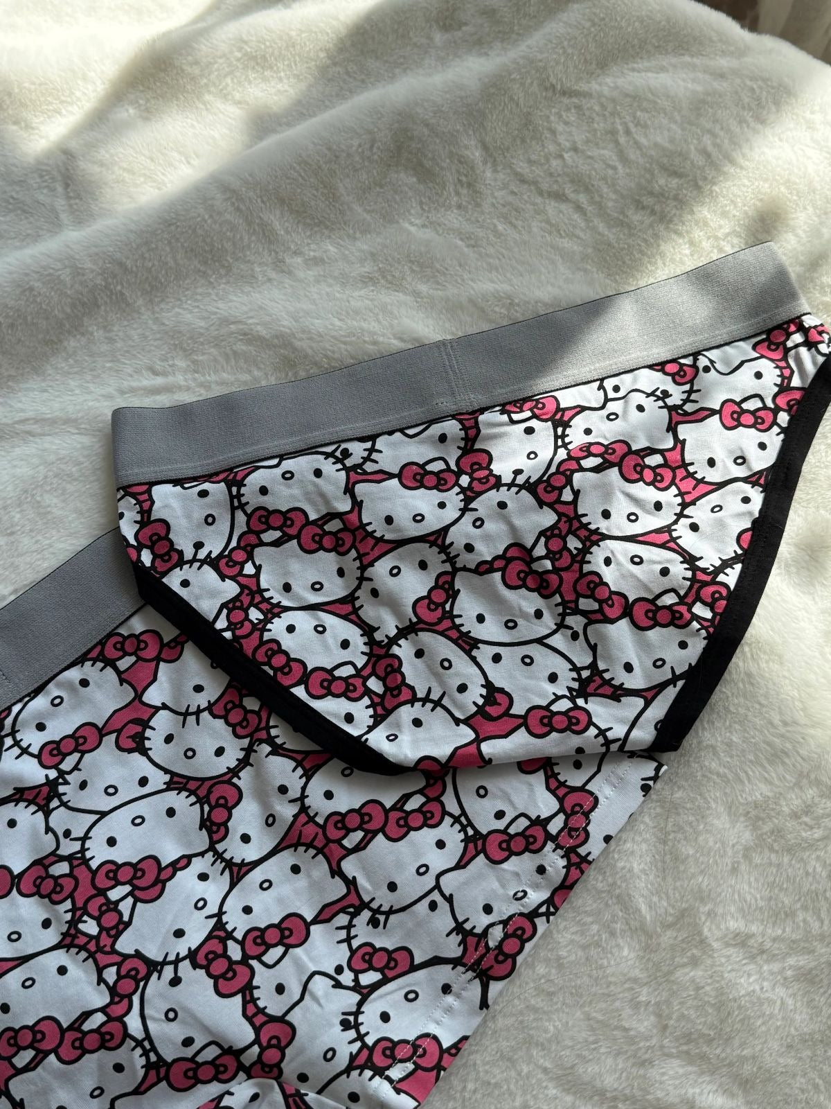 Cute Hello Kitty Print Cotton Panties