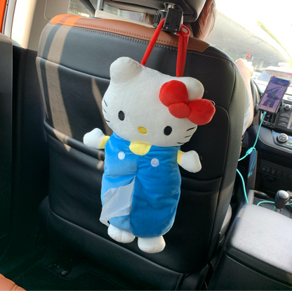 Hello Kitty Plush Tissue Holder