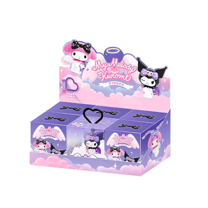 Kuromi & My Melody Cupid Trainee Movable Wind-Up Blind Box