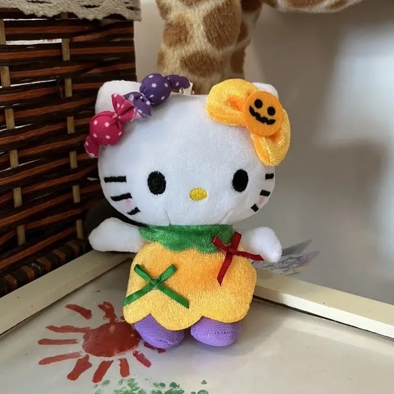 Sanrio Halloween Plushie Keychain