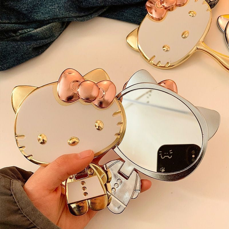 HelloKitty 3D Makeup Folding Mirror Set