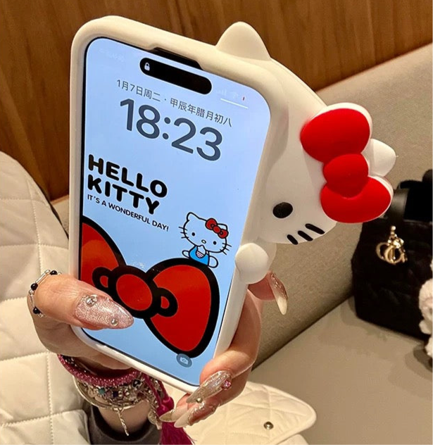 Hello Kitty Hide-and-Seek Paradise Silicone Phone Case