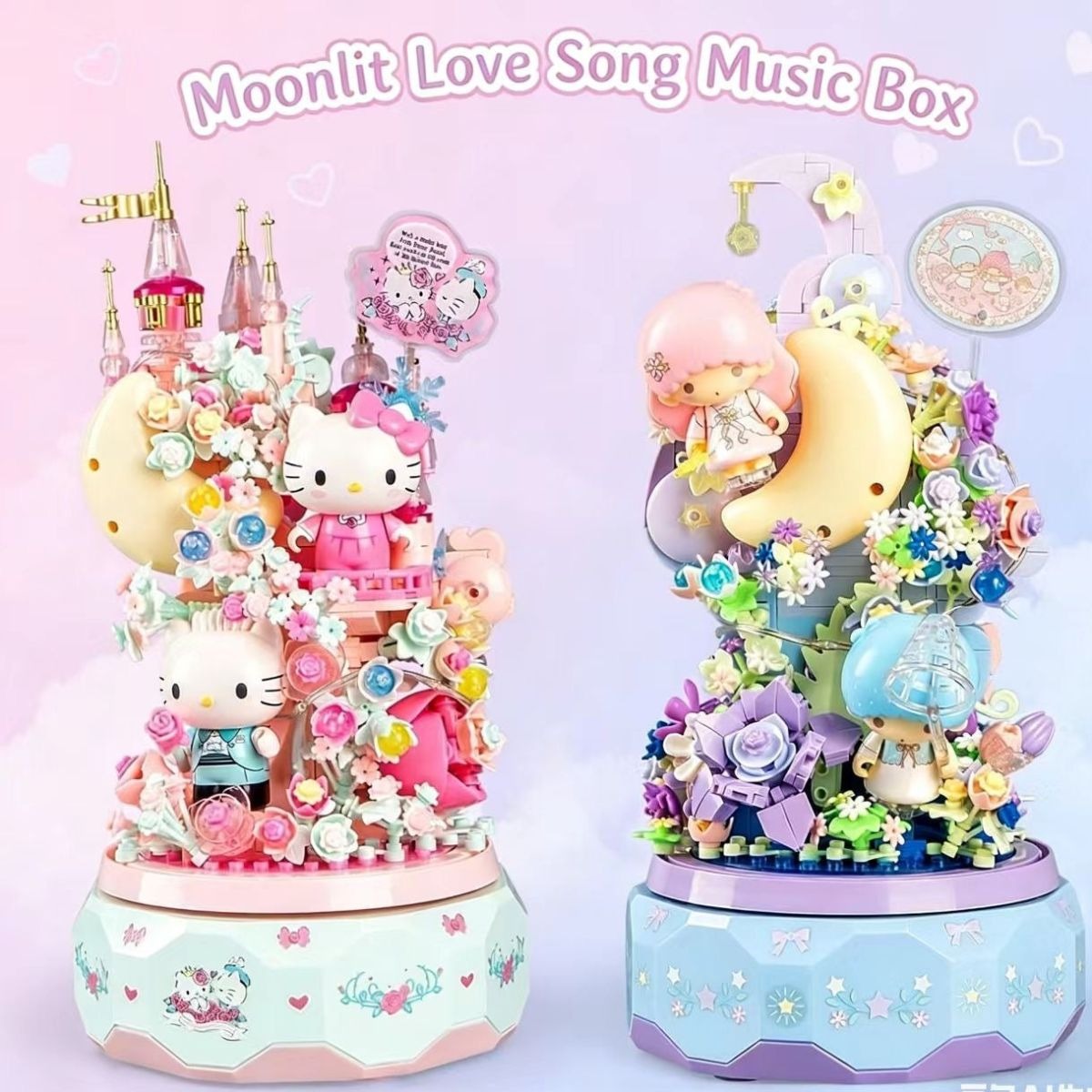 Hello Kitty Cherry Blossom Castle Music Box