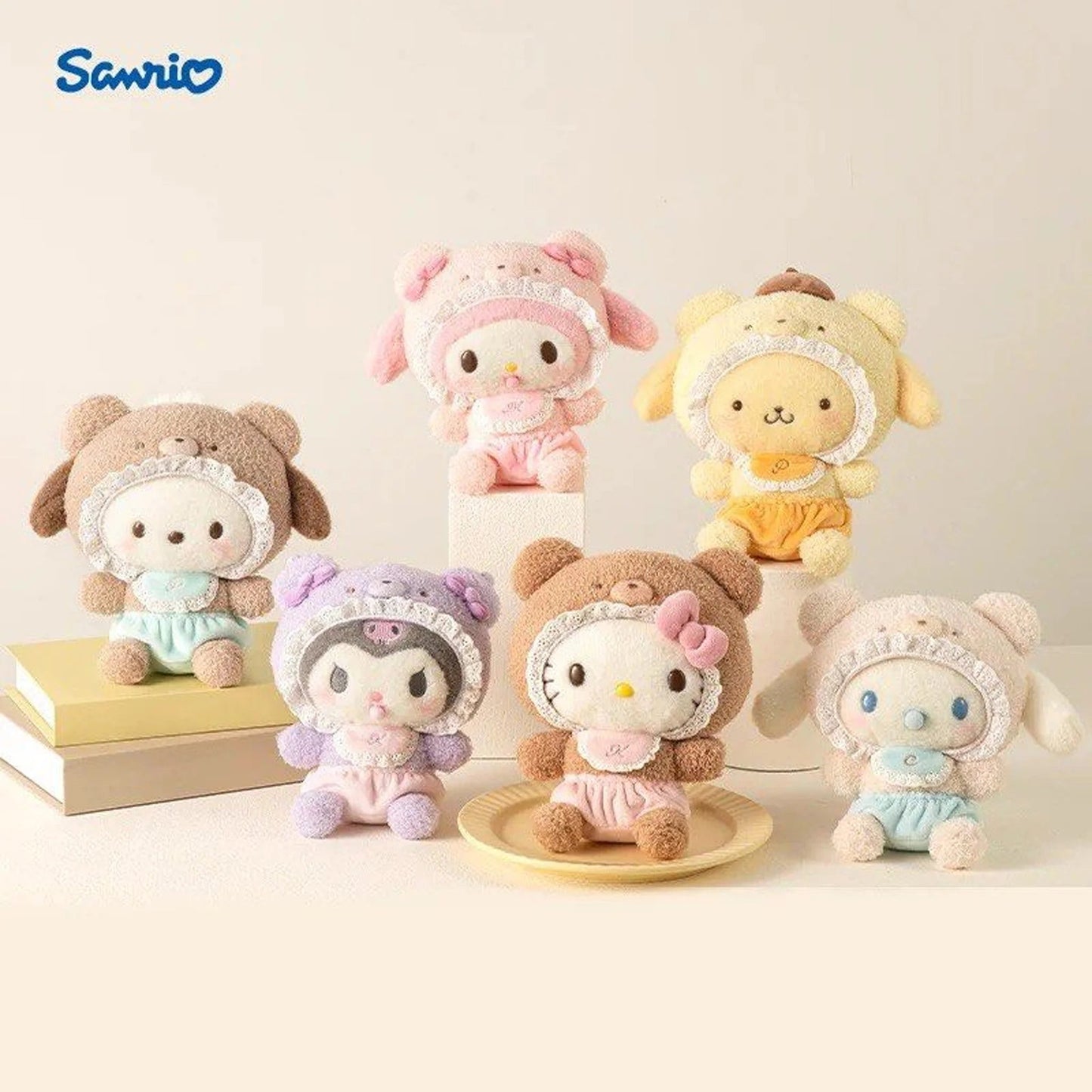 Sanrio Latte Bear Baby Series Plush