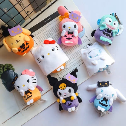 Sanrio Halloween Plush Keychain