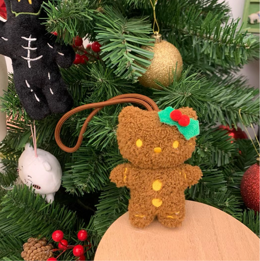 HelloKitty Gingerbread Plushie Keychain