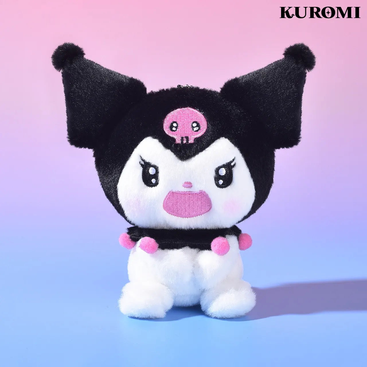 Kuromi Funny Face Plush Charm Blind Box