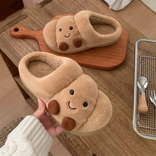 Croissant Cozies Buttery Soft Slippers