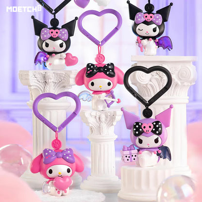 Kuromi & My Melody Cupid Trainee Movable Wind-Up Blind Box