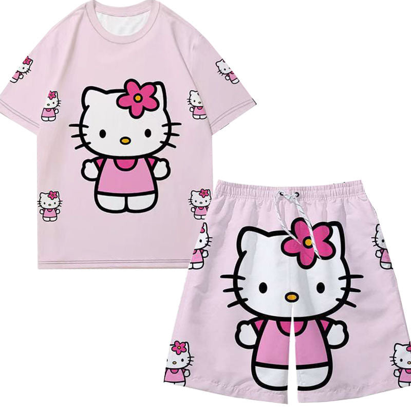 Hello Kitty Shorts Set