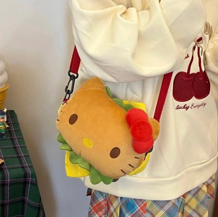 Hello Kitty Burger Shoulder Bag