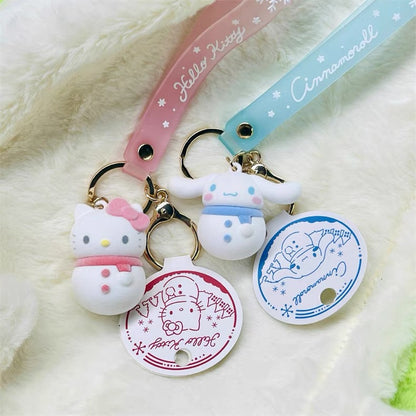 Sanrio Snowman Keychain