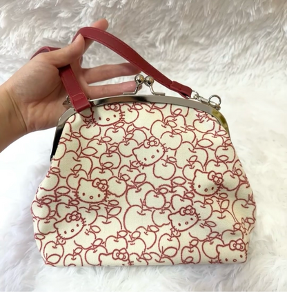 Hello Kitty Embroidered Seashell Bag