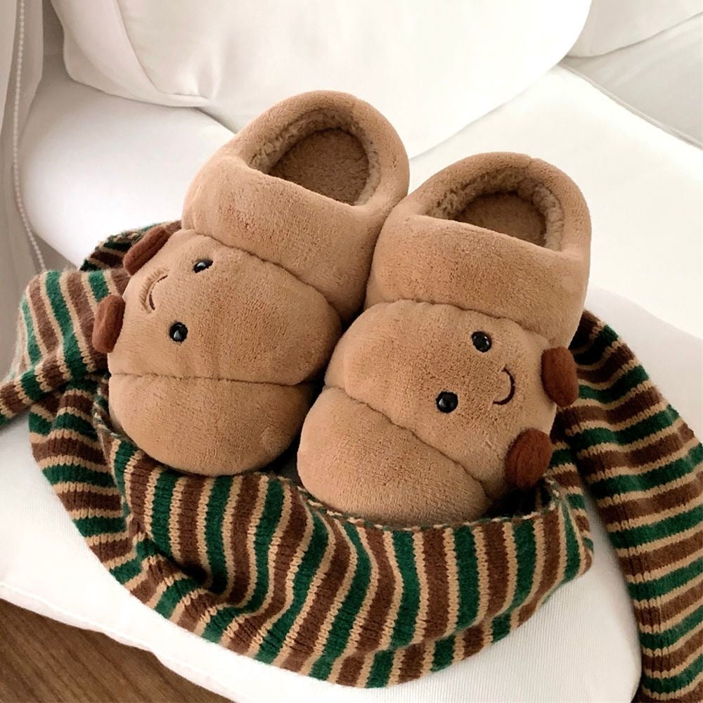Croissant Cozies Buttery Soft Slippers