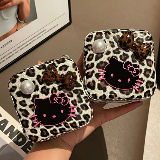 HelloKitty Leopard Print Jewelry Organizer