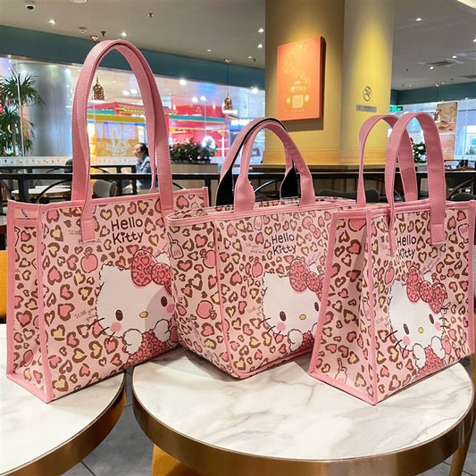 HelloKitty Leopard Pink Bag