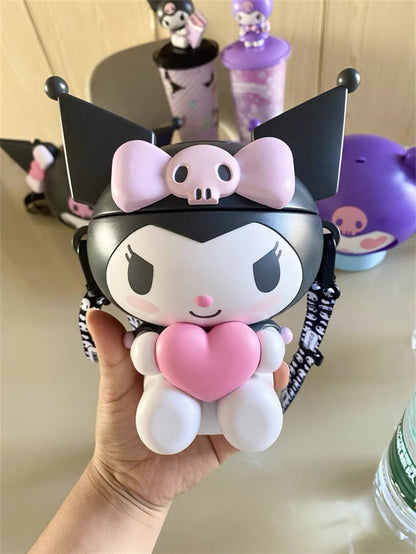 Kuromi-themed Sipper Cup