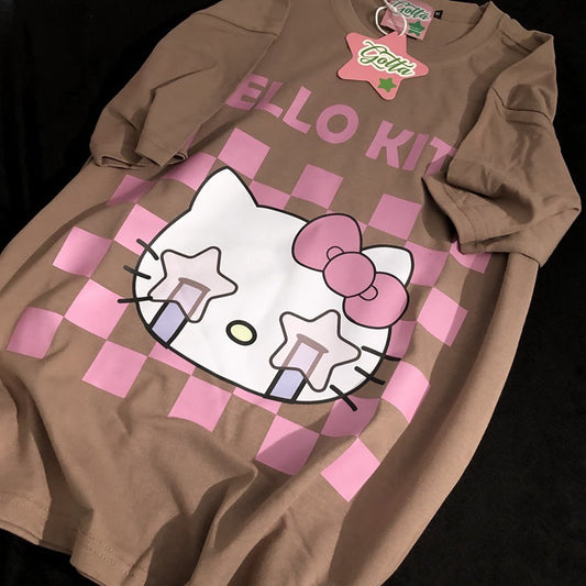 Übergroßes HelloKitty-Shirt