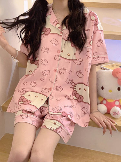 HelloKitty Pink Pajamas Set