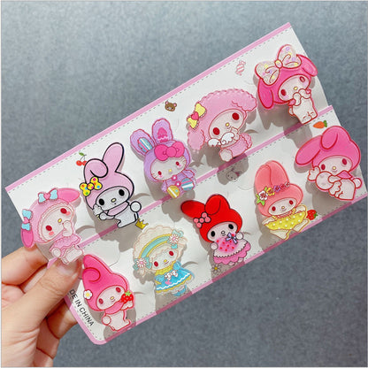 Sanrio Haarspangen-Set, 10 Stück