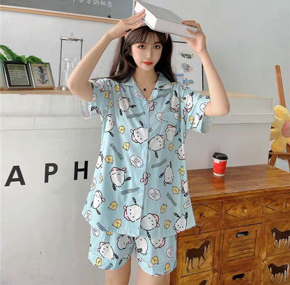 Pochacco Summer Pajama Set