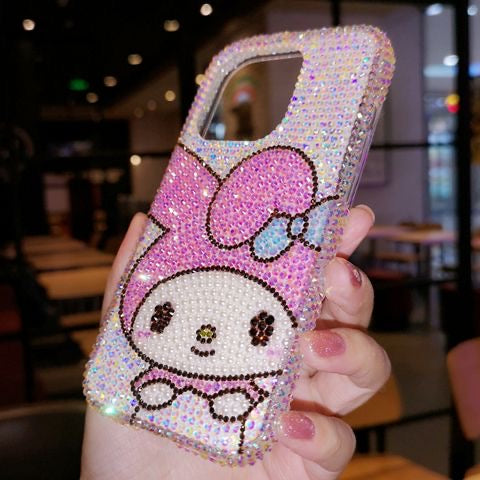 My Melody Rhinestone Phone Case