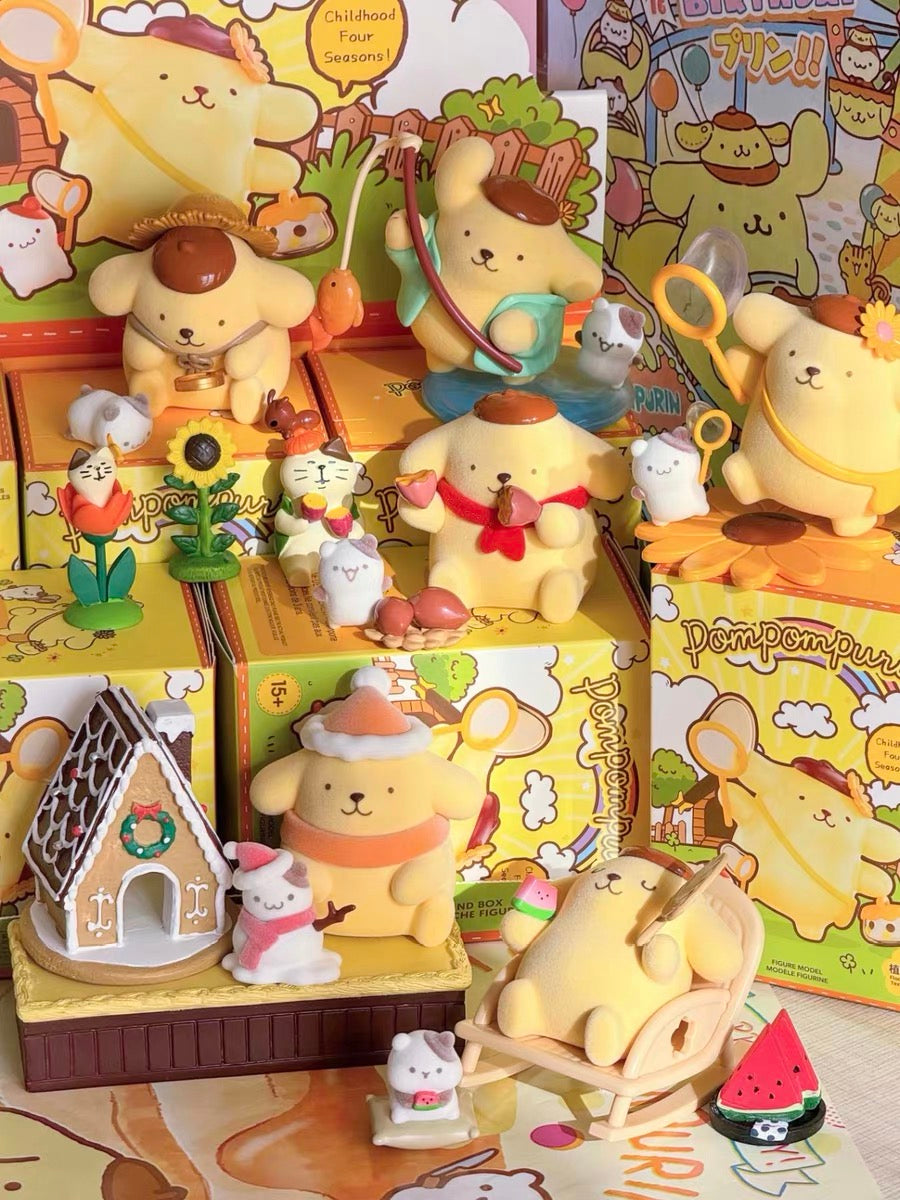 Pompompurin Kindheit Vier Jahreszeiten Blind Box