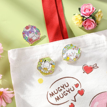 Sanrio Floral Pins