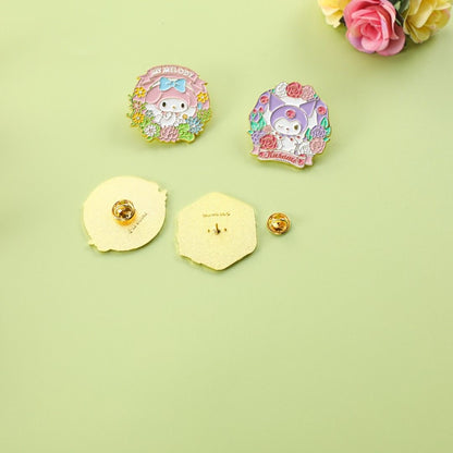 Sanrio Floral Pins